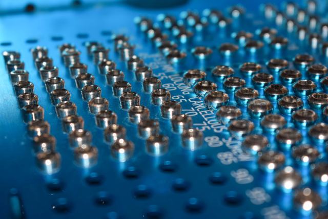Screws in tray